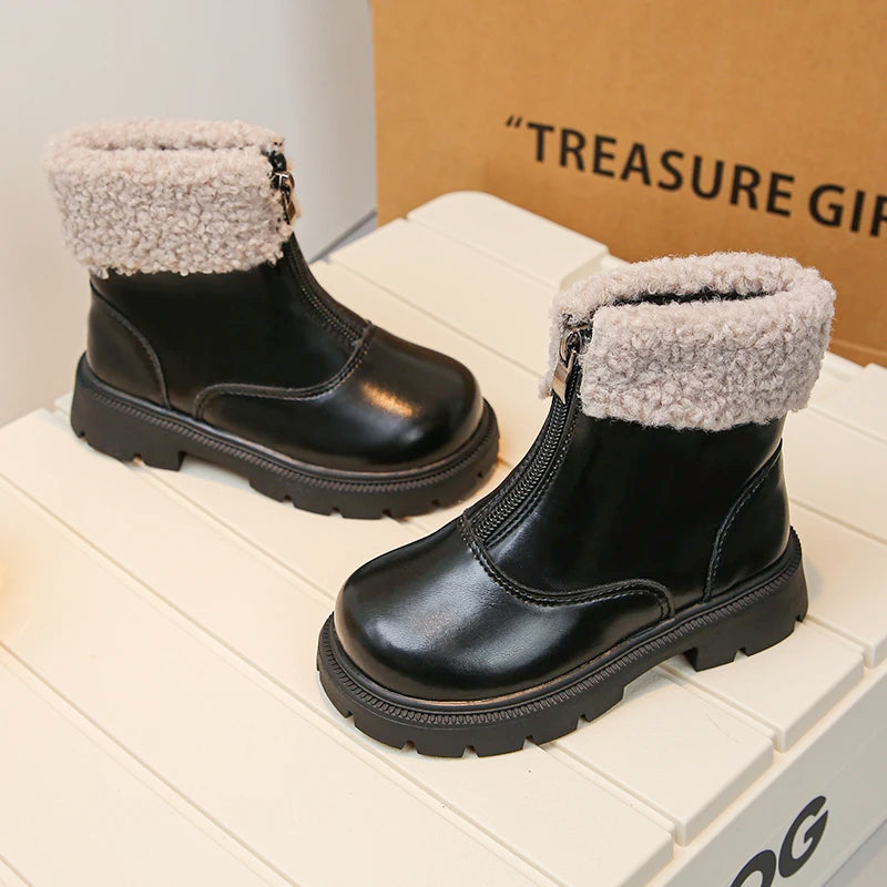 bottes fourees fille