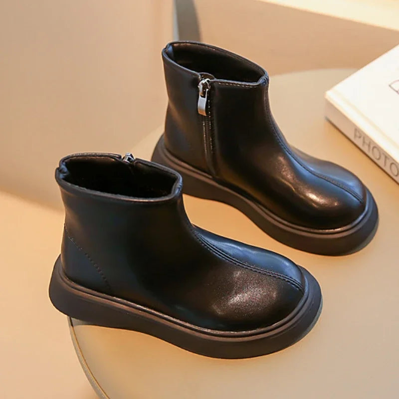 Bottes Cuir Fille