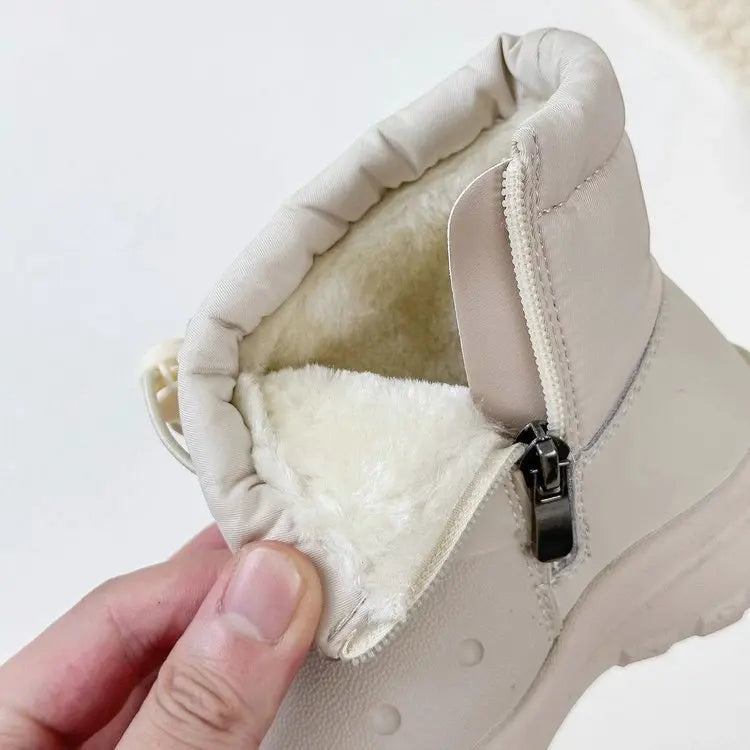 bottines fourrees enfant
