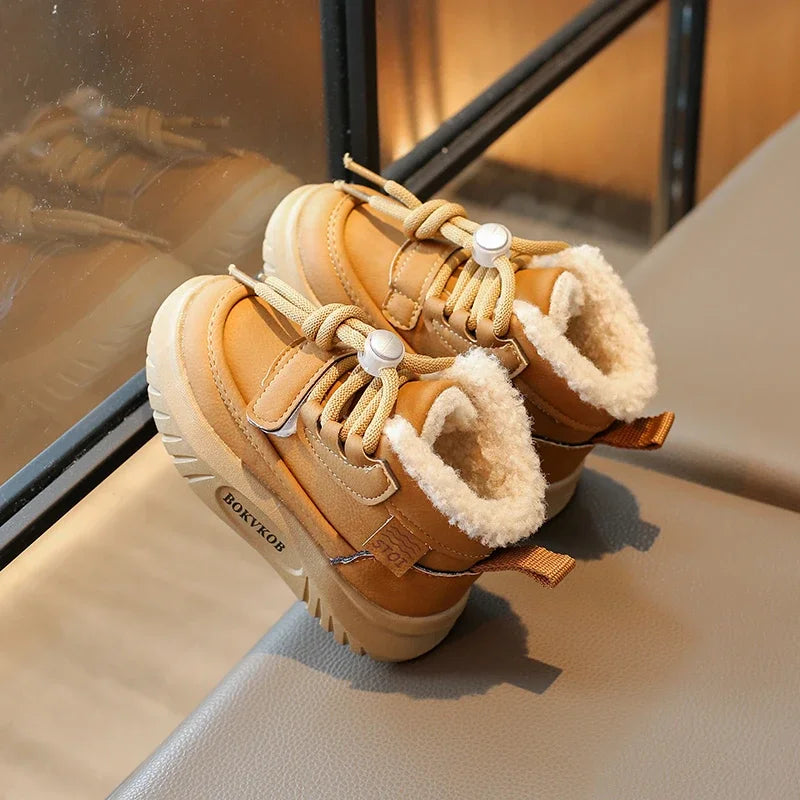 bottines fourrées enfant garcon