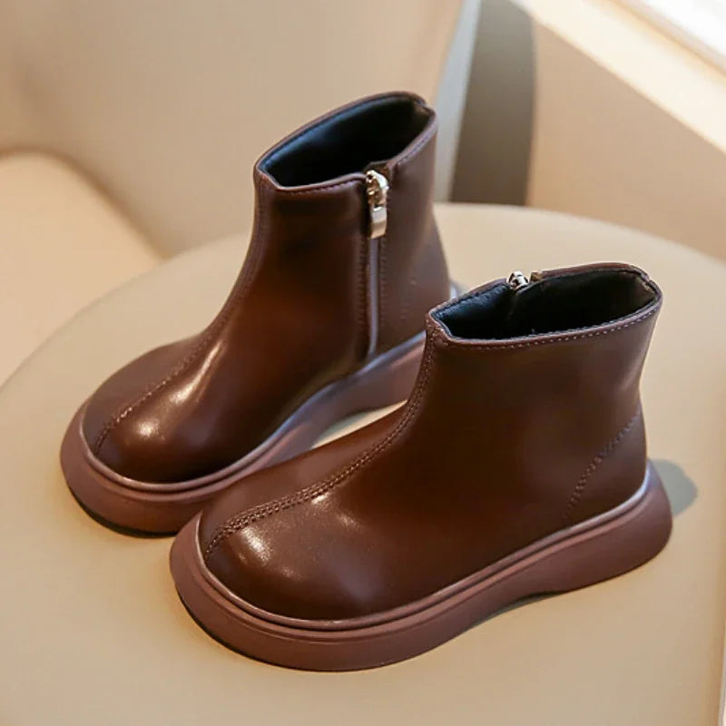Bottes Cuir Fille