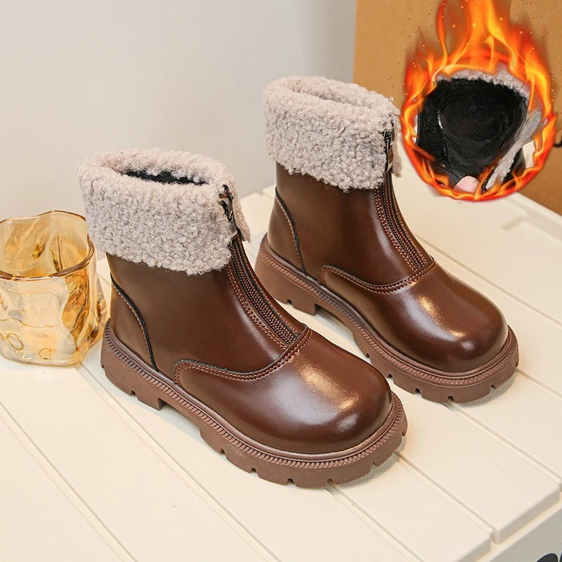 bottes fourees fille