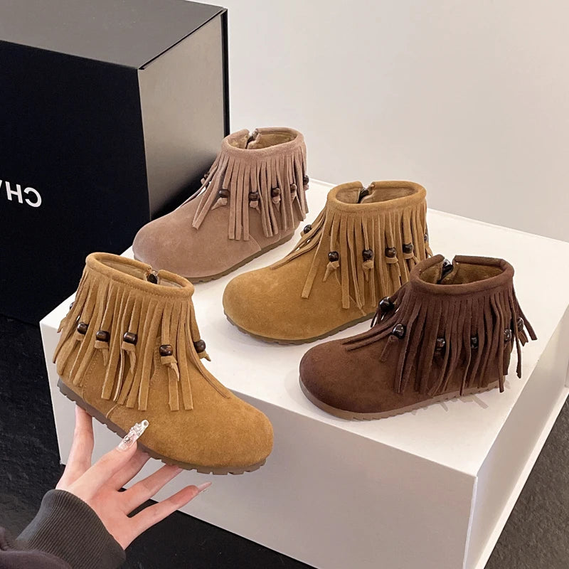 bottines souples fille