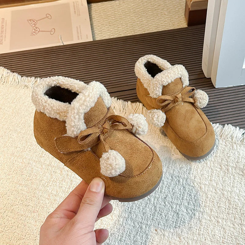 bottines chaudes enfant