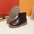 botillons garcon cuir