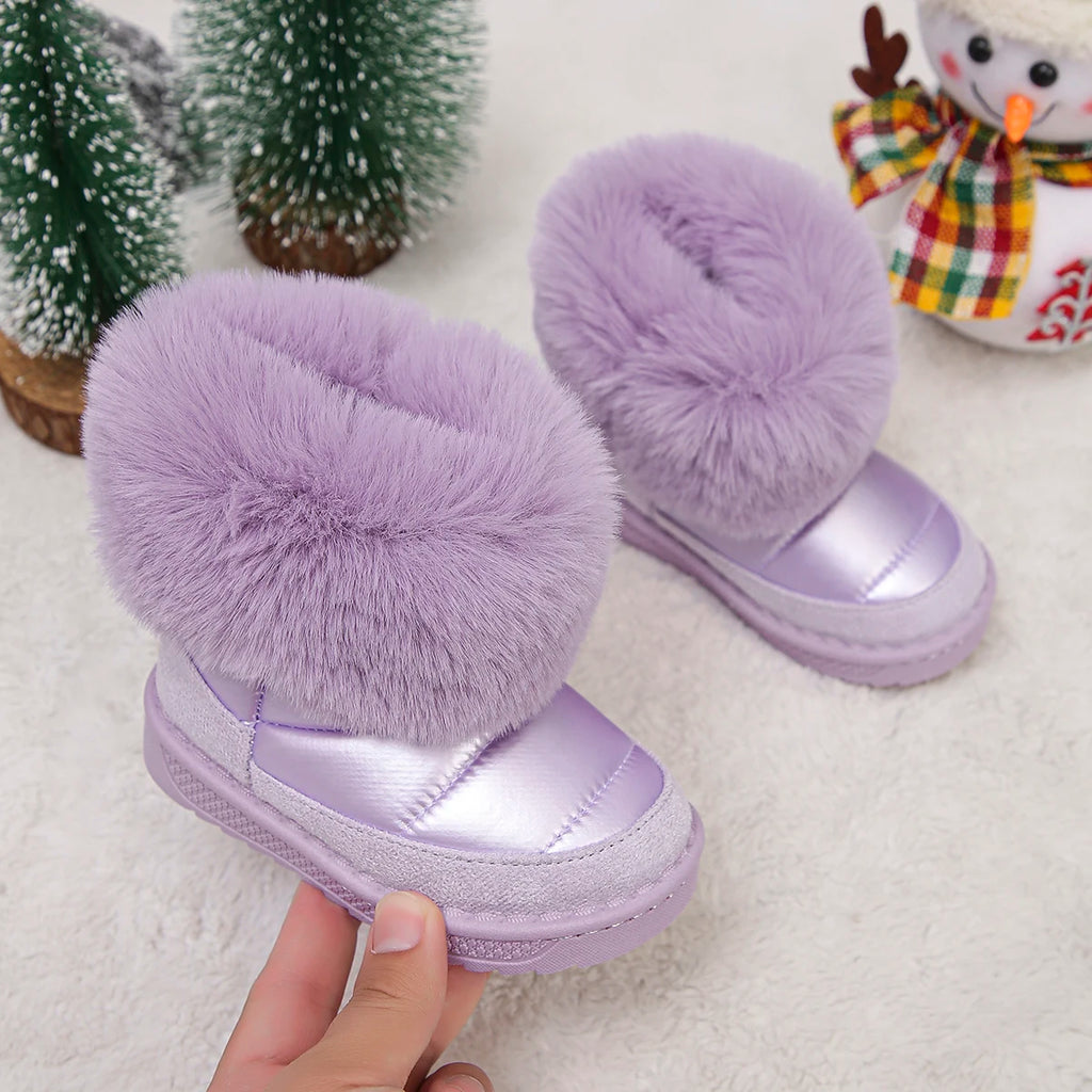 botte fourrée enfant impermeable