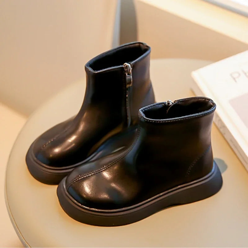 Bottes Cuir Fille