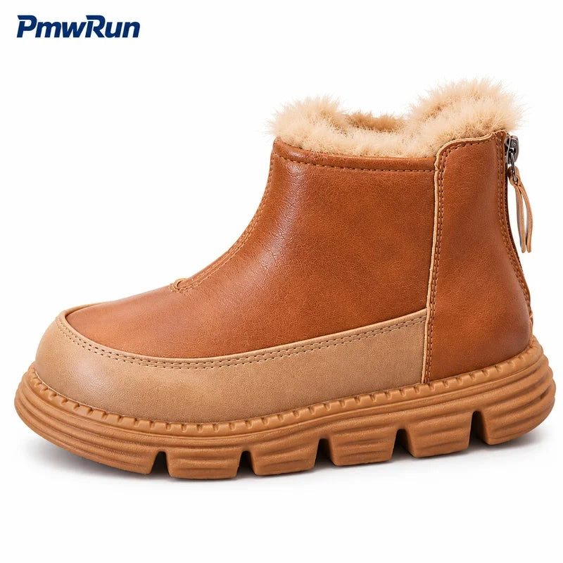 boots fourrees garcon