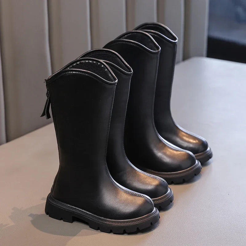 Bottes Filles Cuir