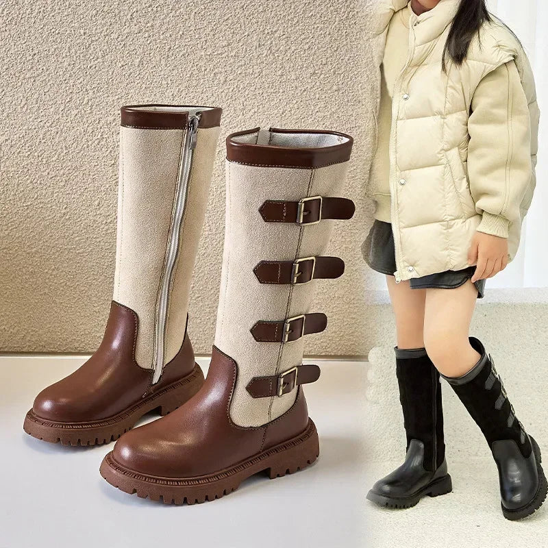 botte haute enfant fille