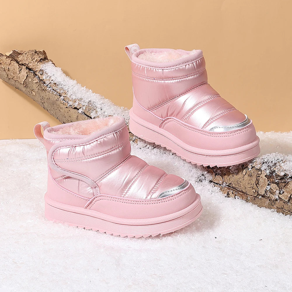 Bottes fourrées enfant fille