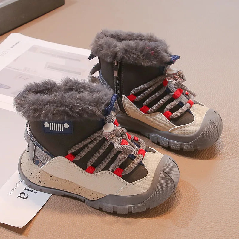 bottes fourrées enfant