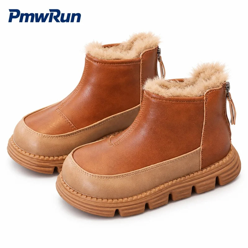 boots fourrees garcon