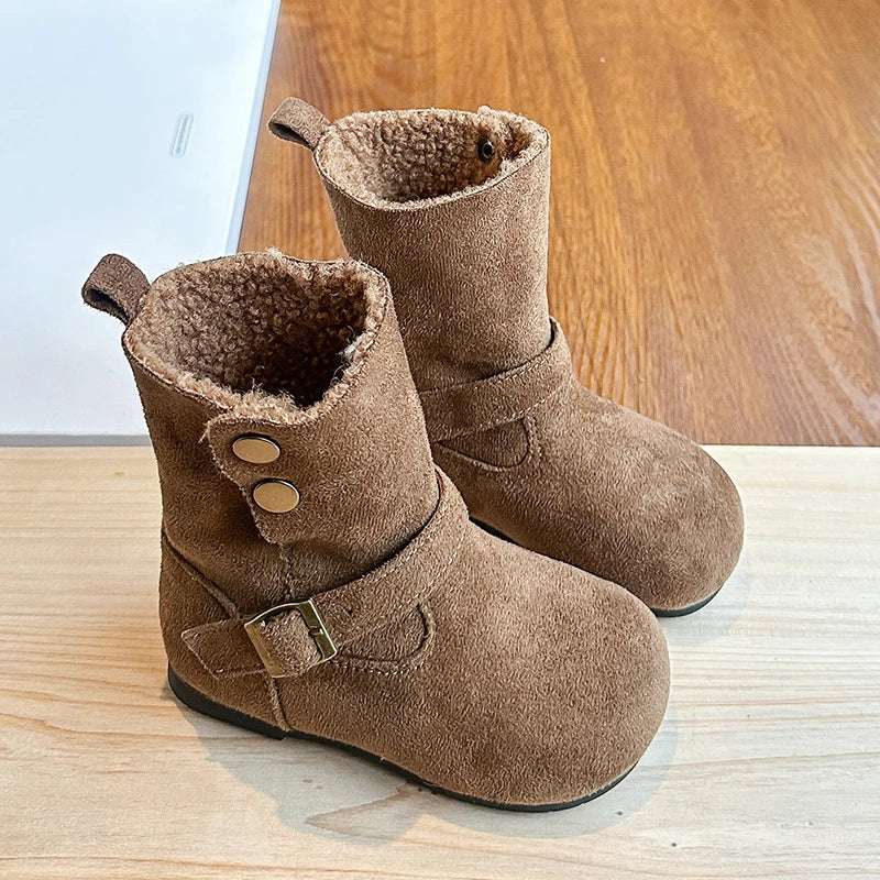 bottines fourrées enfant fille