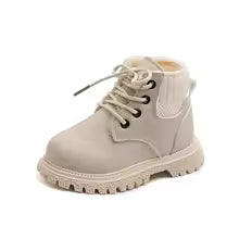bottines cuir garçon