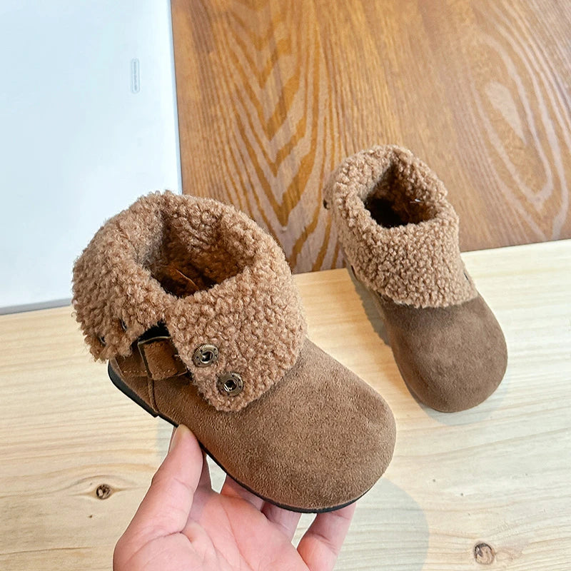 bottines fourrées enfant fille