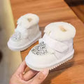 bottines bébé fille fourrées