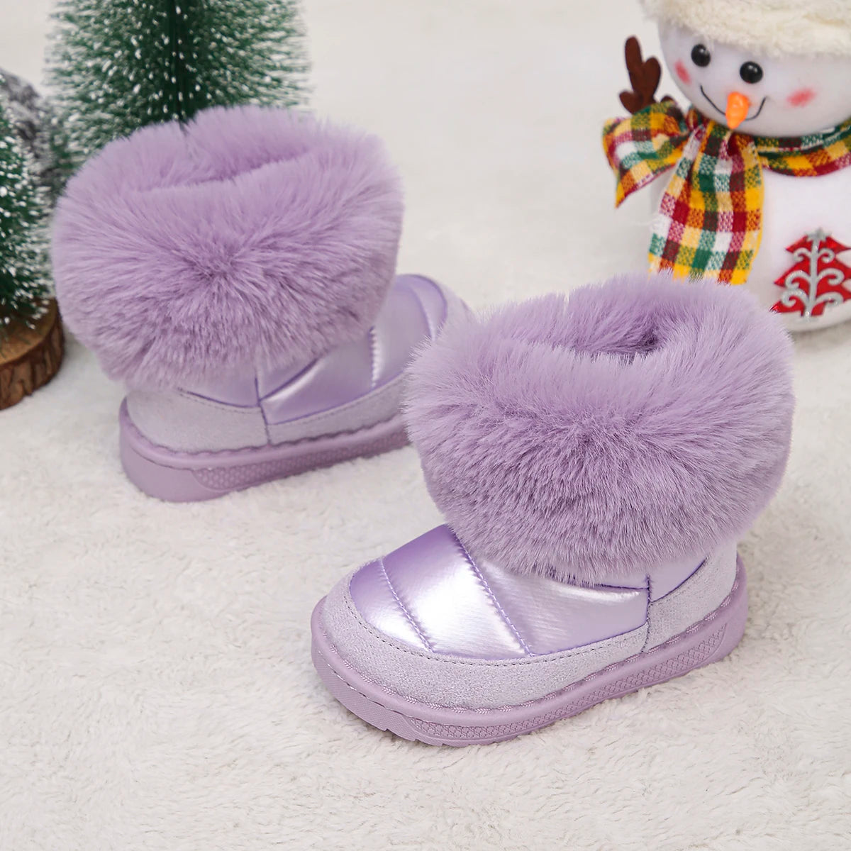 botte fourrée enfant impermeable