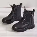 boots cuir enfant