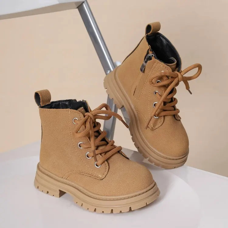 bottine cuir garcon