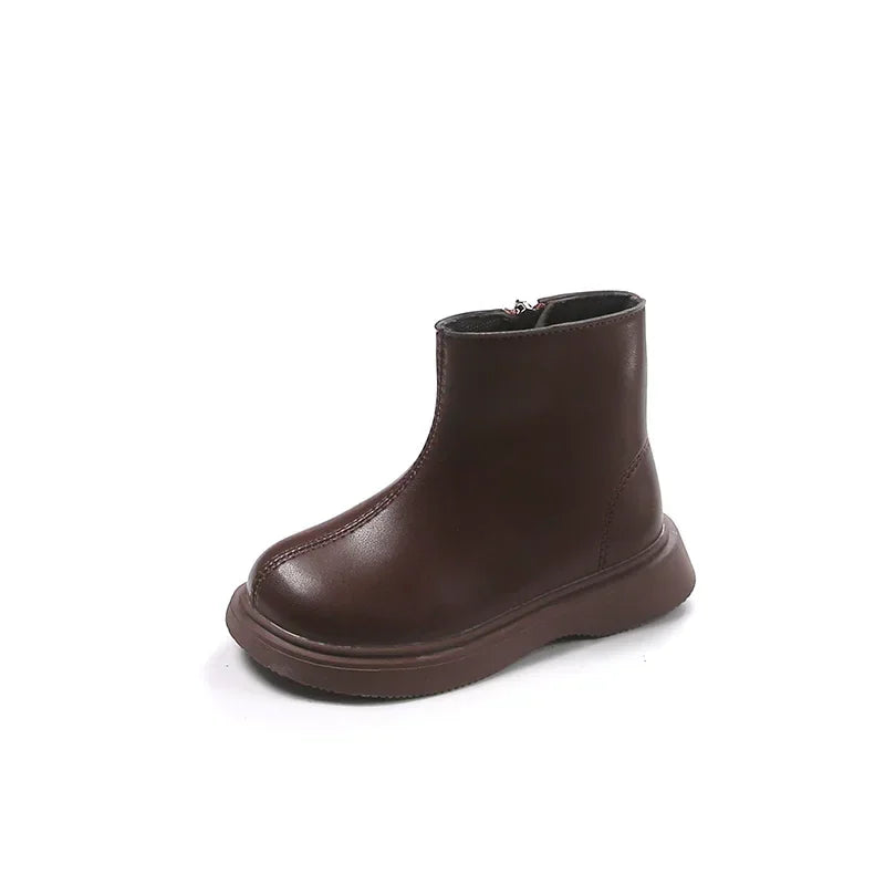bottines enfant cuir