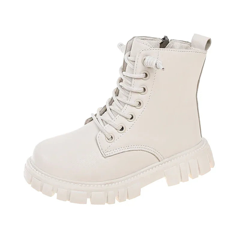 Bottes cuir enfant