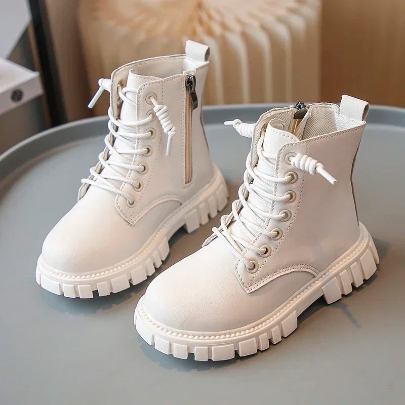 Bottes cuir enfant