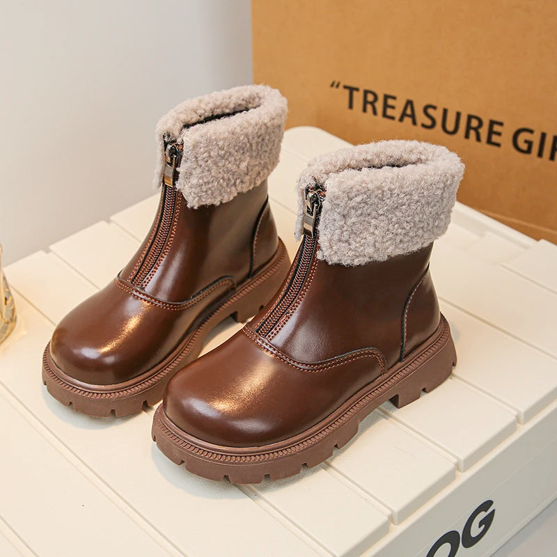 bottes fourees fille