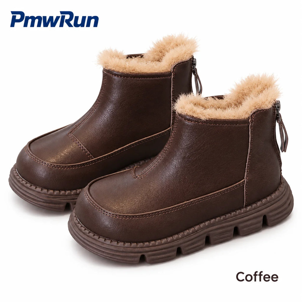 boots fourrees garcon
