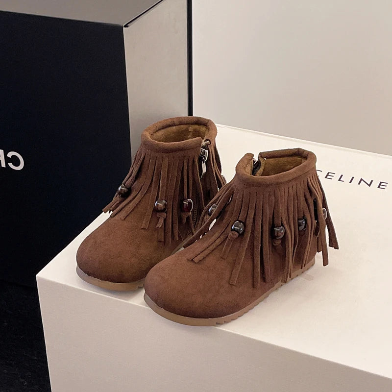 bottines souples fille