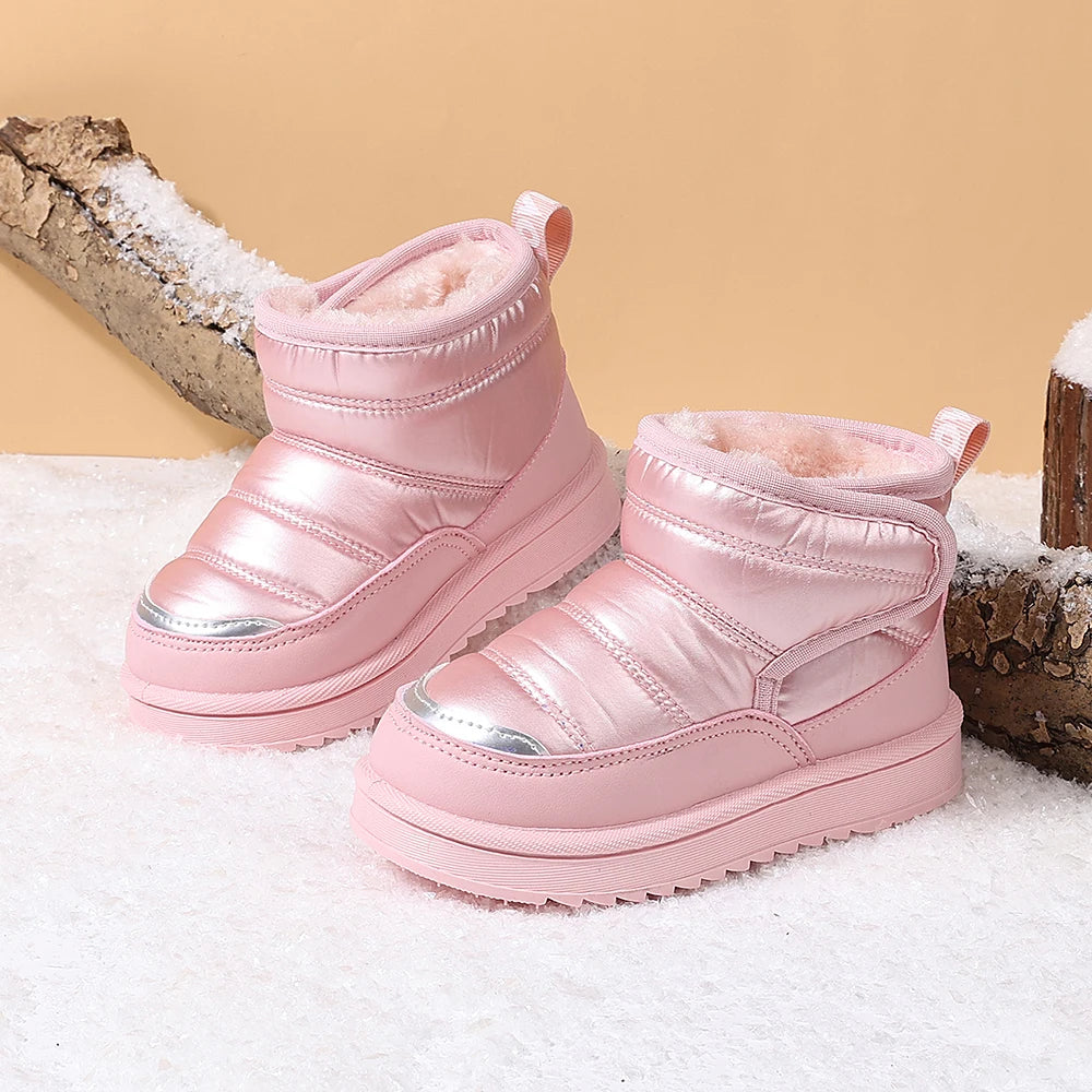 Bottes fourrées enfant fille