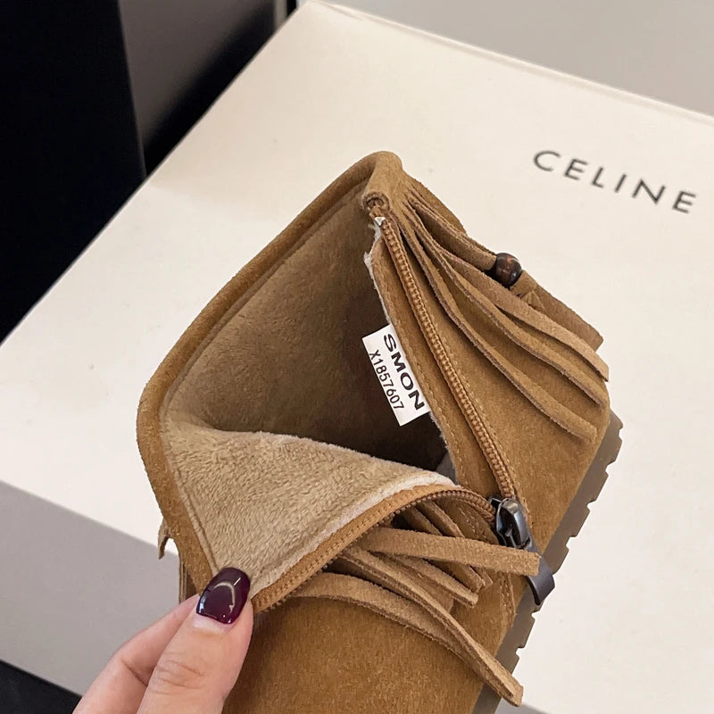 bottines souples fille
