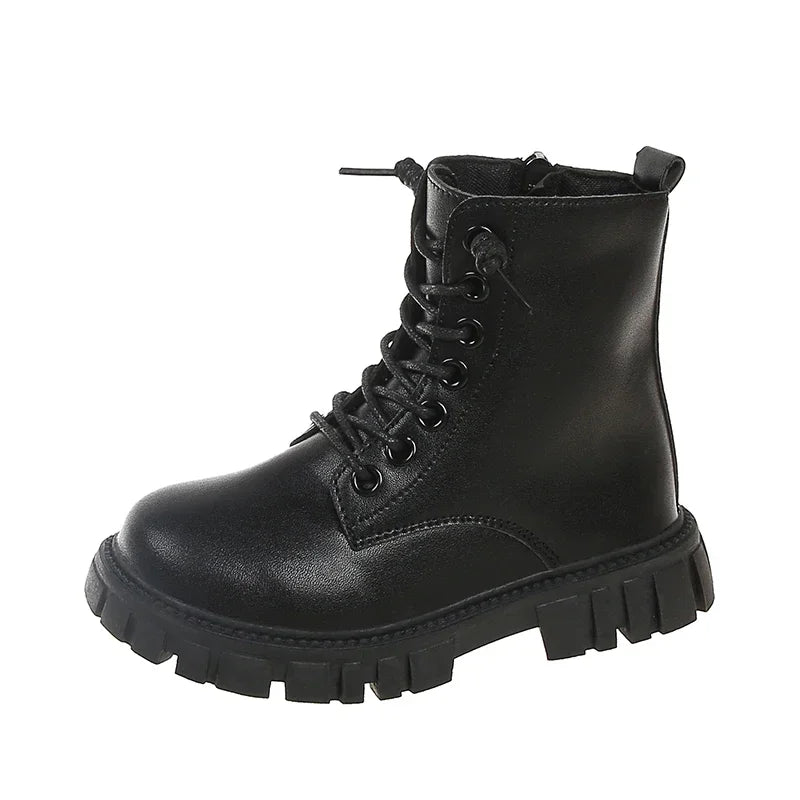 Bottes cuir enfant