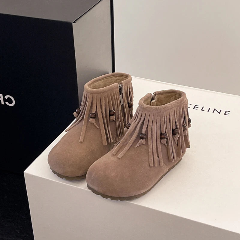 bottines souples fille