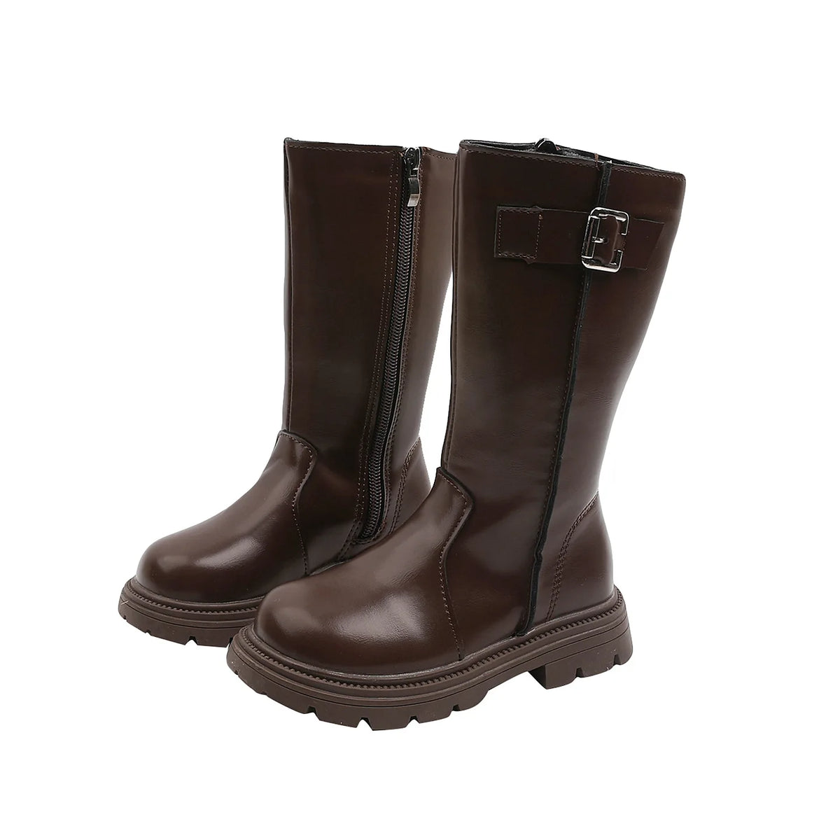 bottine cuir enfant