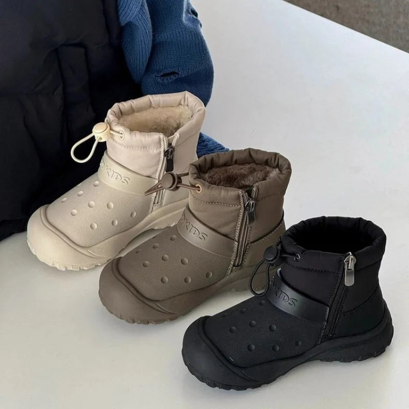 bottines fourrees enfant