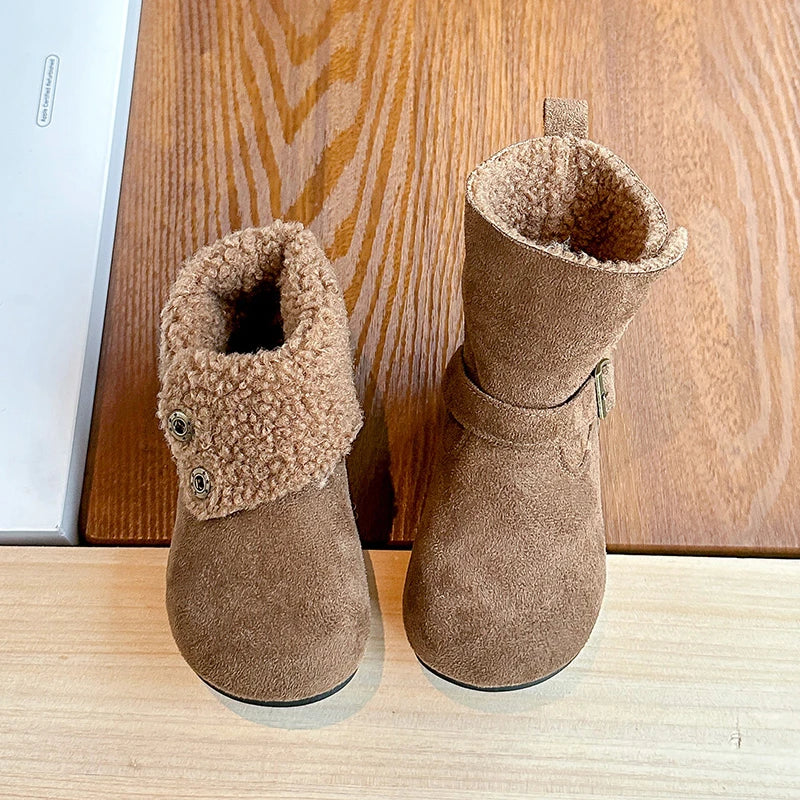 bottines fourrées enfant fille