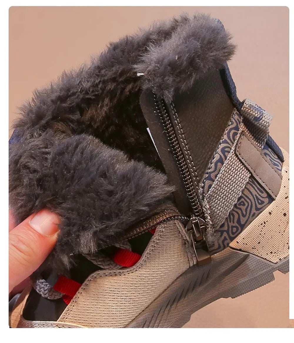 bottes fourrées enfant