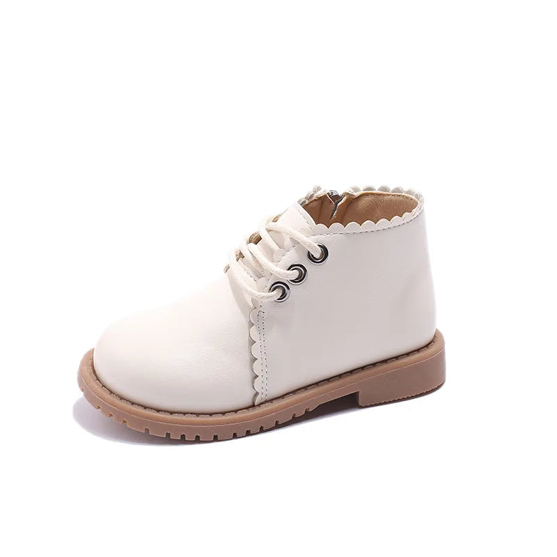 botte cuir fille