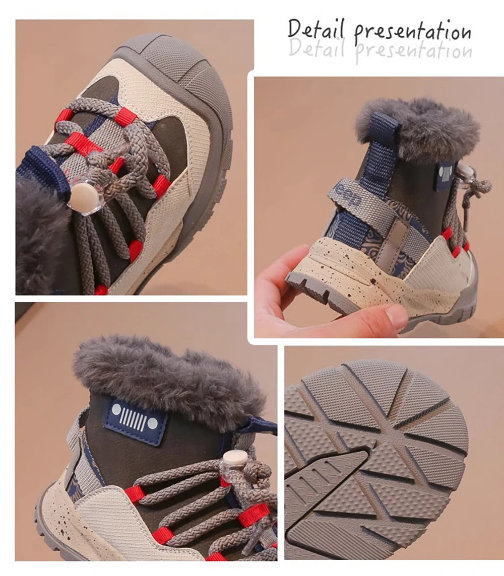 bottes fourrées enfant