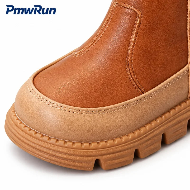boots fourrees garcon